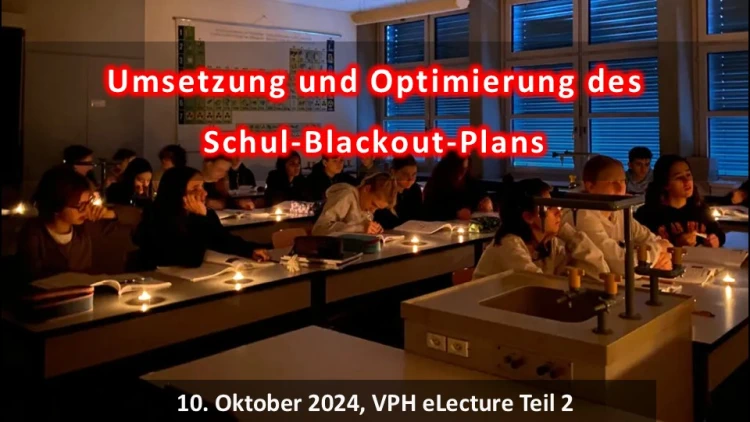 eLecture: Blackout-Vorsorge in Schulen